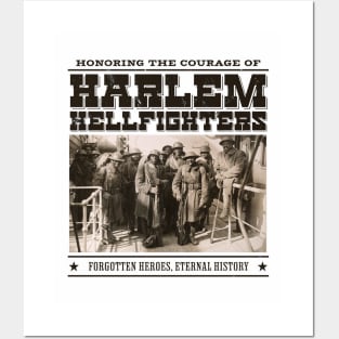 The Harlem Hellfighters - WW1 Tribute Posters and Art